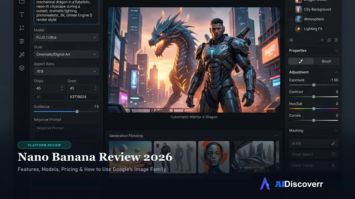 Nano Banana Review 2026 Nano Banana AI image generation and editing models in Gemini