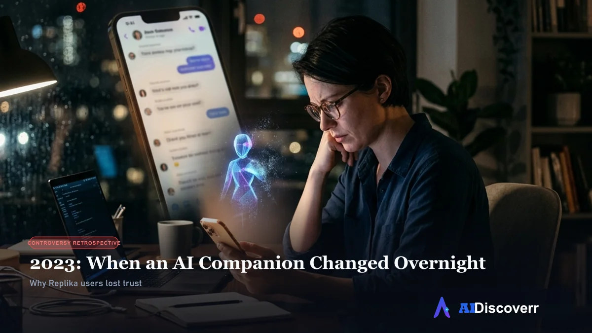 2023: When an AI Companion Changed Overnight 2023: When an AI Companion Changed Overnight — Why Replika users lost trust