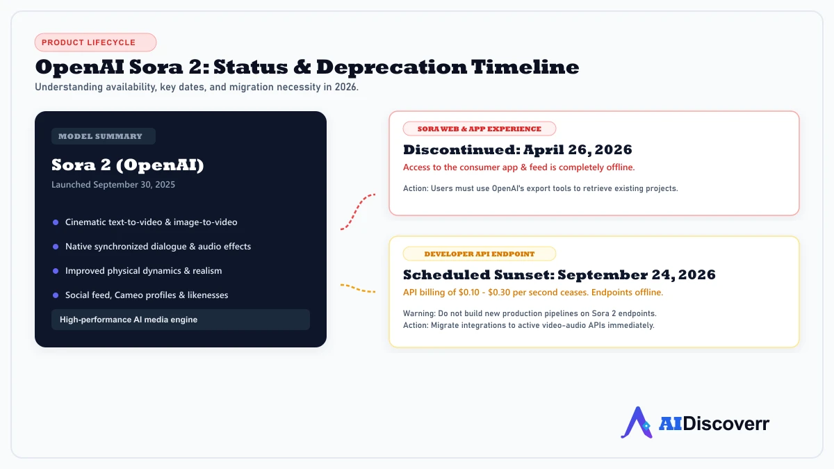 OpenAI Sora 2 Lifecycle Timeline OpenAI Sora 2 Status Map and Lifecycle Timeline